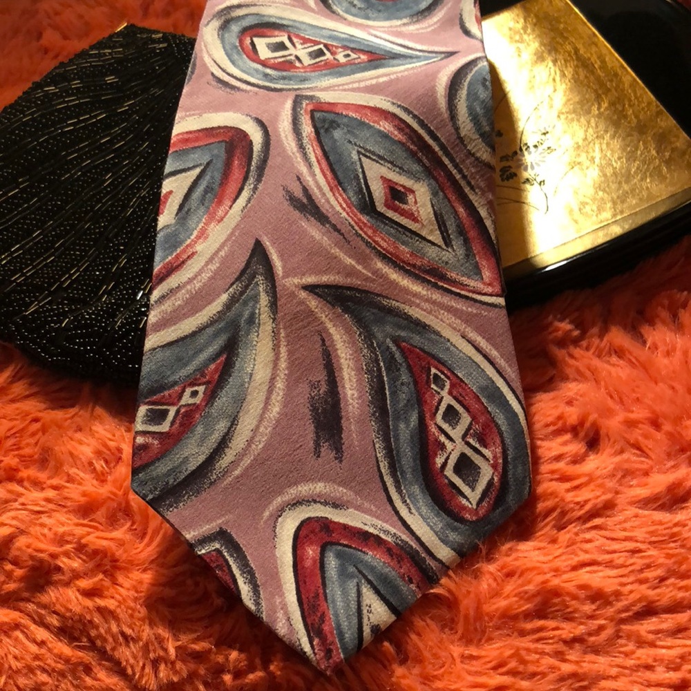 58” DOMANI Mens Silk Tie
